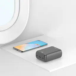 Павербанк ATRIA Black 30 000 mAh / 22.5 Вт (WPD-P93) - мініатюра 7