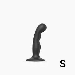 Насадка для страпону Strap-On-Me Dildo Plug P&G Black S - мініатюра 2