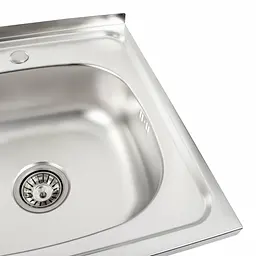 Кухонна мийка з нержавіючої сталі Platinum 5050 сатин (0,7/160 мм), Satin - мініатюра 4