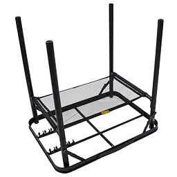 Складний стіл Bo-Camp Garland 60x45 cm Black/Wood look (1404195) - мініатюра 10