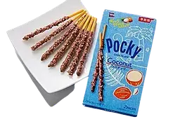 Японські палички Pocky Ezaki Glico Summer Limited зі смаком кокосу 60 г - мініатюра 6