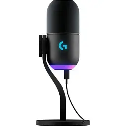 Мікрофон Logitech Yeti GX Dynamic RGB Gaming Mic with Lightsync Black (988-000569) - мініатюра 2