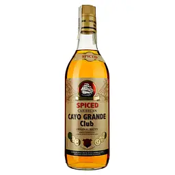 Ромовий напій Cayo Grande Club Spiced, 35%, 1 л (853530)