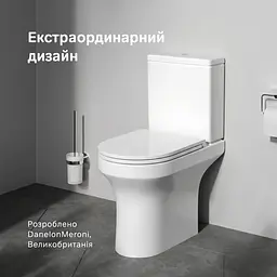 Унітаз-компакт AM.PM X-Joy Rimless AquaSpin CXA8602SC з сидінням Soft Close, дюропласт - мініатюра 2