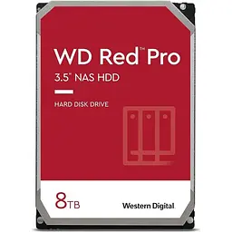 Жорсткий диск Western Digital Red Plus HDD 3.5" 8 ТБ (WD8005FFBX)