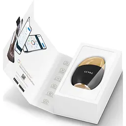 Масажер для очей та обличчя GESKE Cool & Warm Eye and Face Massager 7 в 1 сірий - мініатюра 6