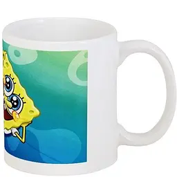 Кухоль GeekLand SpongeBob SquarePants CP 03.164 330 мл білий - мініатюра 2