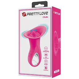 Вібратор для клітора Pretty Love Clyde 11.5 см (рожевий) - мініатюра 5