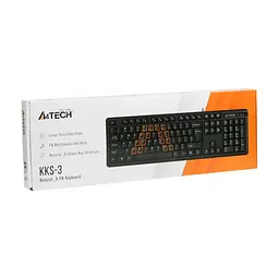 Клавіатура A4Tech KKS-3 USB Black (4711421985864) - мініатюра 5