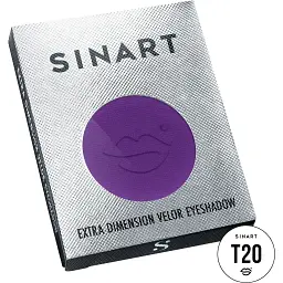 Пресовані тіні для повік Sinart Extra Dimension Velor Eyeshadow T20 1.5 г - мініатюра 3