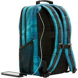 Рюкзак для ноутбука HP 16.1" Campus Tartan Plaid блакитний - мініатюра 8