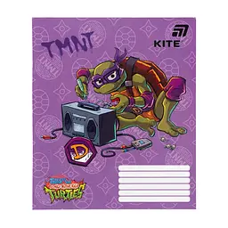 Зошит Kite Ninjia Turtles, 18 аркушів, клітинка (NT26-236), в асортименті - мініатюра 8
