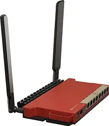 Маршрутизатор Mikrotik L009UiGS-2HaxD-IN, WiFi6 2.4GHz 802.11b/g/n/ax, 800MHz CPU, 512MB RAM, 8x1G E - мініатюра 2
