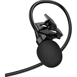 Петличний мікрофон Hoco L14 Lightning 2m Black (761149) [136291] - мініатюра 4