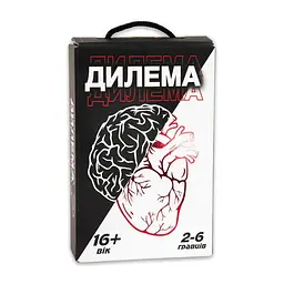 Настільна розважальна гра "Ділема" 30397 Strateg, в коробці (4823113845032)