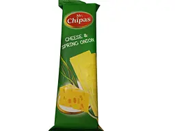 Чипсы Mr. Chipas Cheese and Spring Onion сыр и зеленый лук 75 г (4820235280215)