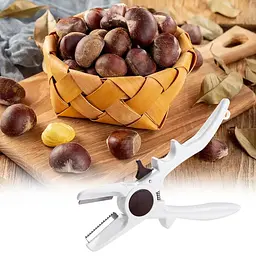Горіхокол щипці для миттєвого очищення всіх видів горіхів, Kitchen Master Білий 86092 - мініатюра 8