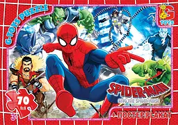 Пазли G-Toys Людина-павук, 70 елементів, SM888