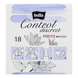 Прокладки урологічні Bella Control Discreet Micro 18 шт. - мініатюра 4
