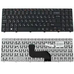 Клавіатура для ноутбука ACER (GW: NV52 NV56 NV59 PB: DT85 LJ61 LJ65 LJ67 LJ71 LJ75 LJ77 TJ61 TJ65) rus чорний