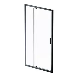 Душові двері AM.PM Gem 110x195 прозоре скло black matt W90UG-110-1P-195BT