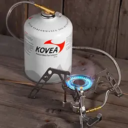 Газовий туристичний виносний пальник Kovea Moonwalker - S KB-0211G-S - мініатюра 4