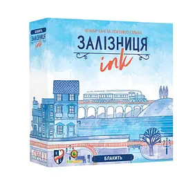 Настільна гра Kilogames Залізниця Inc. Блакить (Railroad Inc Blue Edition) (укр.) (11979)