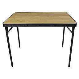 Складний стіл Bo-Camp Trafford 90x60 cm Brown (1404670), Світло-коричневий - мініатюра 2