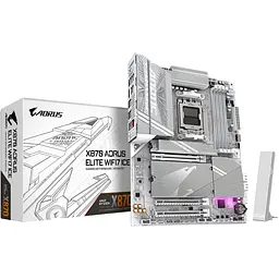 Материнська плата Gigabyte X870 A ELITE WF7 ICE sAM5 X870 4xDDR5 M.2 HDMI ATX - мініатюра 6