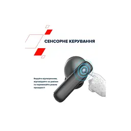 Навушники Canyon TWS-10 OnGo ANC ENC Graphite (CNS-TWS10B) - мініатюра 7