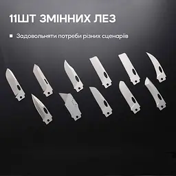Набір змінних клинків Roxon (BA03; BA08; BA09) 3in1 - мініатюра 10