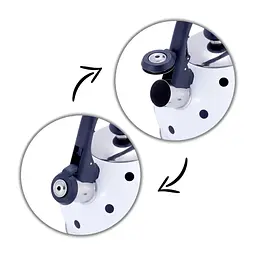 Чайник із свистком Kamille KM-1070WH 2 л White - мініатюра 3