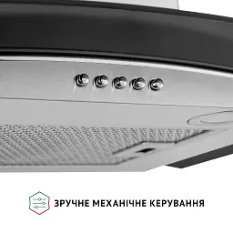 Витяжка декоративна зі склом Perfelli GRASSI 6HMX INOX - мініатюра 6