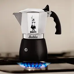 Кавоварка гейзерна Bialetti Brikka на 4 чашки 150 мл (0007328) - мініатюра 5