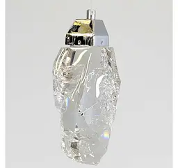 Одиночний хромований LED підвіс із прозорим багатогранним склом 2337/1CH Artlight - мініатюра 4