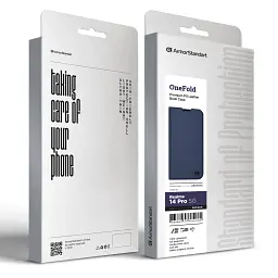 Чохол-книжка ArmorStandart OneFold Case для Realme 14 Pro 5G Dark Blue - мініатюра 6