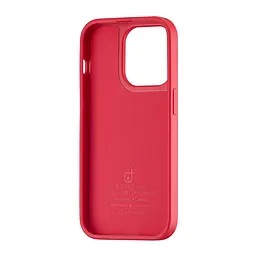 Чохол Jinduka Leather Ringo iPhone 14 Pro Red - мініатюра 3