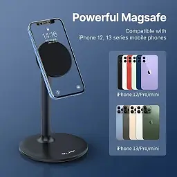 Тримач для телефона Ulanzi Vijim Magnetic Desk iPhone Stand UV-2908 HP002 Black - мініатюра 7