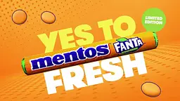 Драже Mentos Fanta Orange 37.5g - мініатюра 2