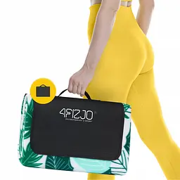 Килимок для пікніка та кемпінгу 4FIZJO 200 x 200 см складаний 4FJ0623 (P-5905973400930) - мініатюра 3
