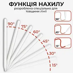 Стилус AirOn AirSens white for iPad (6126755813230) - мініатюра 5