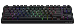Клавіатура HATOR Skyfall 80 PRO Wireless Silent Switches Black (HTK4181UA) - мініатюра 3