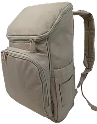 Рюкзак для мам з пелюшковими килимками Live in Style 16 л 40.5x24x19 см поліестер бежевий - мініатюра 4