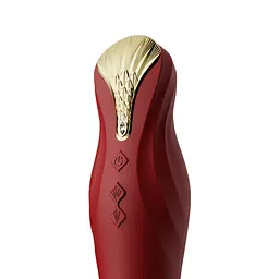 Смартвібратор-пульсатор Zalo - King Wine Red Zalo SO6656 93153 - мініатюра 2