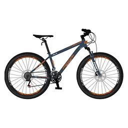Велосипед PROFI FREEDOM 27.5", алюмінієва рама 15", 21 швидкість, синьо-помаранчевий (FD-27506)