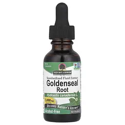 Берберин Goldenseal Root 1,000 mg 30 ml Nature's Answer vit0006520