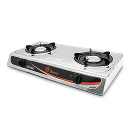 Плита газова Domotec MS-6606 2,2 кВт на 2 конфорки