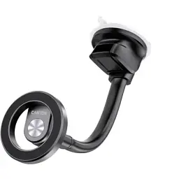 Універсальний автотримач Canyon Magnetic car holder OnGrip 12 suction + air vent Black (CNS-CCHM12) - мініатюра 4
