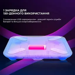 Розумні ваги YUNMAI X Smart Scale (YMBS-M268) - мініатюра 9