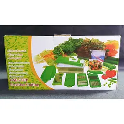 Мультислайсер Nicer Dicer Plus 8828 овочерізка механічна з насадкою для дрібних кубиків - мініатюра 6